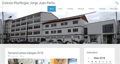 Desktop Screenshot of colexiojorgejuanperlio.com